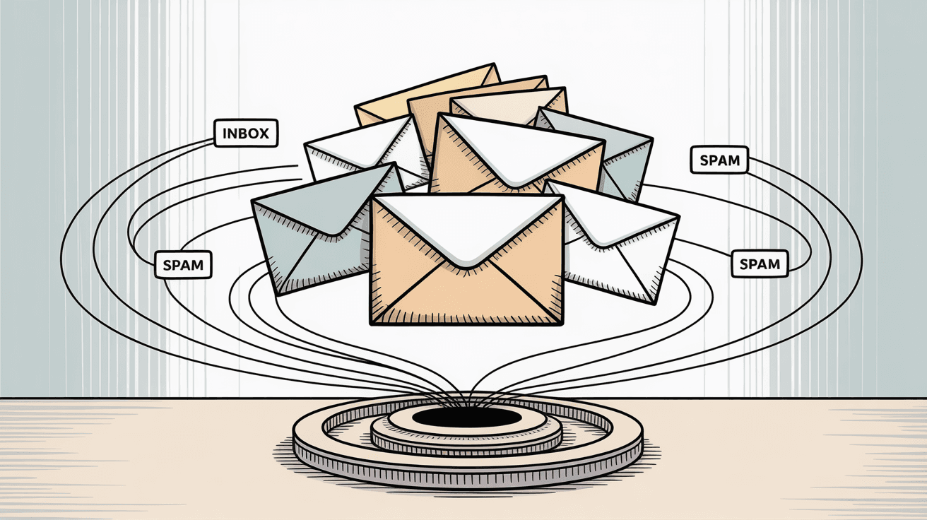 Newsletter and subscription management interface concept